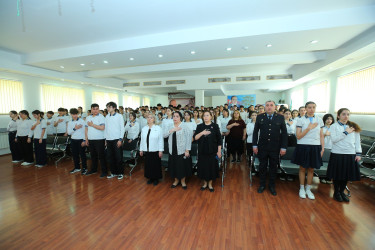 Binəqədi rayonu 3 №-li tam orta məktəbində "Narkotiksiz gələcək naminə!” mövzusunda tədbir keçirildi