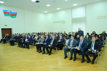 04 dekabr 2025-ci il tarixində Binəqədi Rayon İcra Hakimiyyətinin başçısı Elxan Allahverdiyevin Binəqədi qəsəbə sakinləri ilə səyyar qəbulu keçirildi