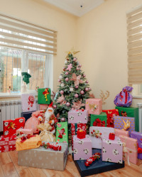 Heydər Əliyev Fondunun vitse-prezidenti, IDEA İctimai Birliyinin təsisçisi və rəhbəri Leyla Əliyeva, Bakı Media Mərkəzinin rəhbəri Arzu Əliyeva və Alena Əliyeva “Təmiz Dünya” Qadınlara Yardım İctimai Birliyinin sığınacaq mərkəzində yaşayan uşaqlar üçün təşkil olunan bayram şənliyində iştirak etdilər