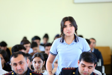 Binəqədi rayonu 144 № li tam orta məktəbdə "Narkotiksiz gələcək naminə!” mövzusunda növbəti maarifləndirici tədbir keçirildi