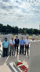 10 avqust 2026-cı il tarixində şəhid Sadıqov Yaşar Füzuli oğlunun doğum günü ilə əlaqədar məzarı ziyarət olundu