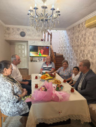 “15 May - Beynəlxalq Ailə Günü” münasibətilə bir neçə ailə ziyarət edildi
