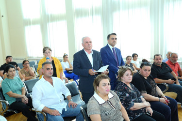 03 sentyabr 2026-cı il tarixində Binəqədi Rayon İcra Hakimiyyətinin başçısı Elxan Allahverdiyevin Binəqədi qəsəbə sakinləri ilə səyyar qəbulu keçirildi