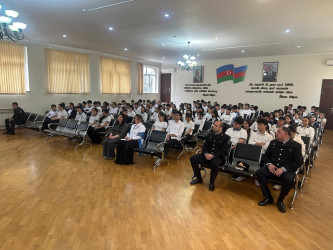 Binəqədi rayonu 248 №-li tam orta məktəbdə "Narkotiksiz gələcək naminə!” mövzusunda tədbir keçirildi