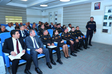 “Su hövzələrində insanların təhlükəsizliyinin təmin edilməsi” mövzusunda rayon müşavirəsi keçirildi