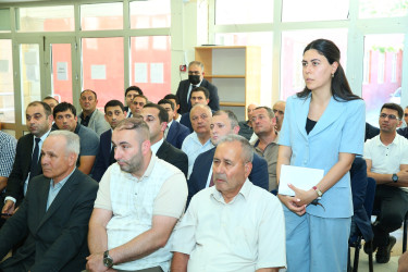 19 iyun 2025-ci il tarixində Binəqədi Rayon İcra Hakimiyyətinin başçısı Elxan Allahverdiyevin Xocəsən qəsəbəsinin sakinləri ilə səyyar qəbulu keçirildi