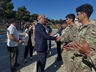 C.Naxçıvanski adına hərbi liseydə “Şahin” hərbi-idman oyunu üzrə Bakı şəhər zona birinciliyi keçirildi