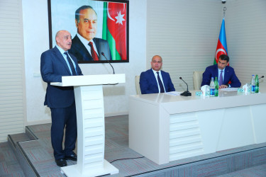 “Su hövzələrində insanların təhlükəsizliyinin təmin edilməsi” mövzusunda rayon müşavirəsi keçirildi