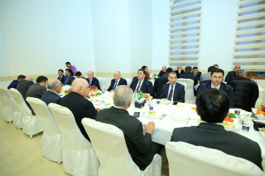 Binəqədi Rayon İcra Hakimiyyəti tərəfindən müqəddəs Ramazan ayı münasibətilə iftar süfrəsi təşkil edildi