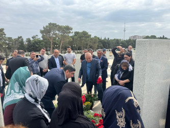 Şəhid İsayev İsmayıl Çərkəz oğlunun şəhadətinin ildönümü ilə əlaqədar məzarı ziyarət olundu