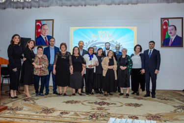 Binəqədi rayonu 297 № li tam orta məktəbin 60 illik yubileyi munasibətilə “Məktəbimiz- 60 ilin işığında“ adli tədbir keçirildi