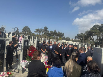 Şəhid Əliyev İmran Əli oğlunun şəhadətinin ildönümü ilə əlaqədar məzarı ziyarət olundu