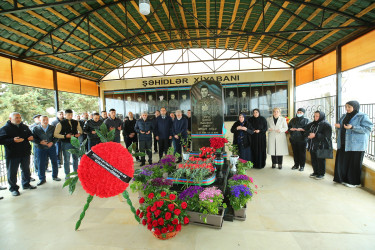 2016-cı il Aprel döyüşləri zamanı şəhid olan Emin Bağırovun anım günü ilə əlaqədar məzarı ziyarət olundu