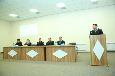 Binəqədi rayonu 335 nömrəli tam orta məktəbdə "Narkotiksiz gələcək naminə” mövzusunda görüş keçirildi