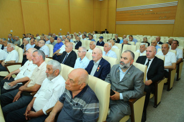 21 iyun 2025-ci il tarixində Binəqədi Rayon Ağsaqqallar Şurasının hesabat konfransı keçirildi