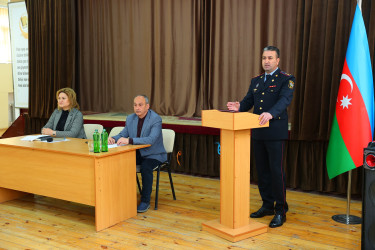 Binəqədi rayonu 144 №-li tam orta məktəbdə "Narkotiksiz gələcək naminə!” mövzusunda tədbir keçirildi