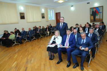 16 oktyabr 2025-ci il tarixində Binəqədi Rayon İcra Hakimiyyətinin başçısı Elxan Allahverdiyevin 9-cu mikrorayon sakinləri ilə səyyar qəbulu keçirildi