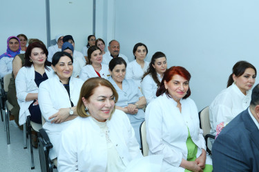 Binəqədi rayonunda 17 İyun–Tibb İşçilərinin Peşə Bayramı Gününə həsr olunmuş tədbir keçirildi
