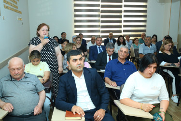 03 iyul 2025-ci il tarixində Binəqədi Rayon İcra Hakimiyyətinin başçısı Elxan Allahverdiyevin 7-ci mikrorayon sakinləri ilə səyyar qəbulu keçirildi