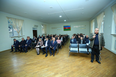 11 dekabr 2025-ci il tarixində Binəqədi Rayon İcra Hakimiyyətinin başçısı Elxan Allahverdiyevin M.Ə.Rəsulzadə qəsəbə sakinləri ilə səyyar qəbulu keçirildi