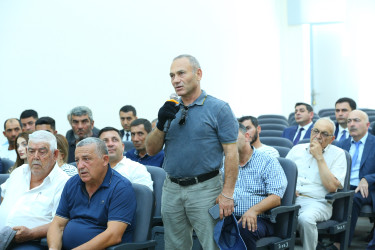 23 iyul 2026-cı il tarixində Binəqədi Rayon İcra Hakimiyyətinin başçısı Elxan Allahverdiyevin Xocəsən qəsəbə sakinləri ilə səyyar qəbulu keçirildi