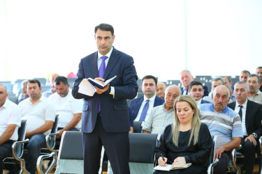 06 avqust 2026-cı il tarixində Binəqədi Rayon İcra Hakimiyyətinin başçısı Elxan Allahverdiyevin 28 May qəsəbə sakinləri ilə səyyar qəbulu keçirildi