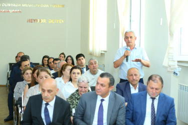 22 iyun 2026-cı il tarixində Binəqədi Rayon İcra Hakimiyyətinin başçısı Elxan Allahverdiyevin M.Ə.Rəsulzadə qəsəbə sakinləri ilə səyyar qəbulu keçirildi