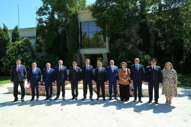 Binəqədi rayonunda “Şəhərsalma və Memarlıq İli” çərçivəsində 2 İyul - Azərbaycan Polisi Günü və Azərbaycan Polisinin yaranmasının 108-ci ildönümü münasibətilə tədbir keçirildi