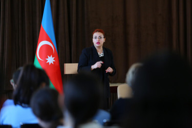 Binəqədi rayonu 144 № li tam orta məktəbdə "Narkotiksiz gələcək naminə!” mövzusunda növbəti maarifləndirici tədbir keçirildi