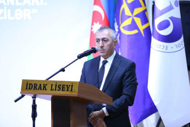 "İdrak” liseyində "Konstutsiya və Suverenlik ili" çərçivəsində “ 8 Noyabr-Zəfər Gününün beşinci ildönümünə həsr olunmuş "Zəfərin qəhrəmanları: şəhidlər və qazilər" adlı tədbir təşkil olundu