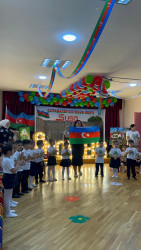 Binəqədi rayonunda körpələr evi-uşaq bağçalarında “Konstitusiya və Suverenlik İli” çərçivəsində 8 Noyabr - “Zəfər Günü” münasibətilə bayram tədbirləri keçirildi
