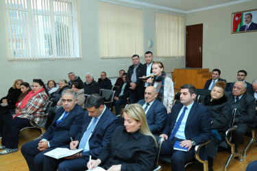 13 yanvar 2026-cı il tarixində Binəqədi Rayon İcra Hakimiyyətinin başçısı Elxan Allahverdiyevin 6-cı mikrorayon sakinləri ilə səyyar qəbulu keçirildi