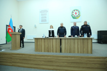 Binəqədi rayonu 313 № li tam orta məktəbdə "Narkotiksiz gələcək naminə” mövzusunda maarifləndirici görüş keçirildi