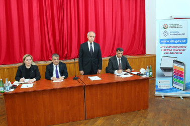 10 iyul 2025-ci il tarixində Binəqədi Rayon İcra Hakimiyyətinin başçısı Elxan Allahverdiyevin Biləcəri qəsəbə sakinləri ilə səyyar qəbulu keçirildi