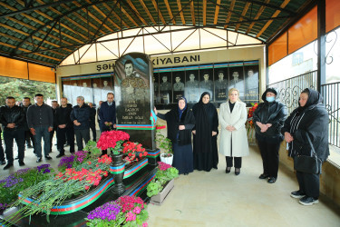 2016-cı il Aprel döyüşləri zamanı şəhid olan Emin Bağırovun anım günü ilə əlaqədar məzarı ziyarət olundu