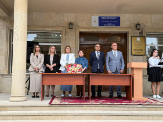 Binəqədi rayonunda fəaliyyət göstərən təhsil ocaqlarında 15 sentyabr- "Bilik Günü" qeyd edildi