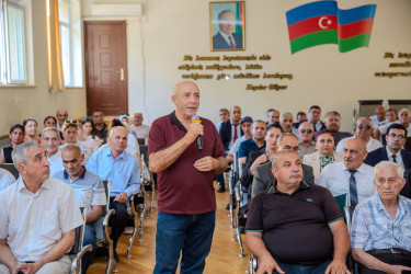 14 avqust 2025-ci il tarixində Binəqədi Rayon İcra Hakimiyyətinin başçısı Elxan Allahverdiyevin 7-ci mikrorayon sakinləri ilə səyyar qəbulu keçirildi