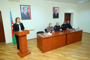 Binəqədi rayonu 143 № li tam orta məktəbdə "Narkotiksiz gələcək naminə” mövzusunda maarifləndirici görüş keçirildi