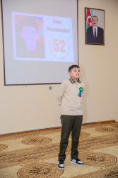Binəqədi rayonu İlqar Məmmədov adına 298 № li tam orta məktəbdə şəhidin 52-ci ildönümü münasibətilə “Əbədiyaşar qəhrəman” adlı tədbir keçirildi