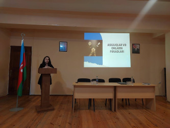 Binəqədi rayonu 314 №-li tam orta məktəbdə "Narkotiksiz gələcək naminə!” mövzusunda tədbir keçirildi