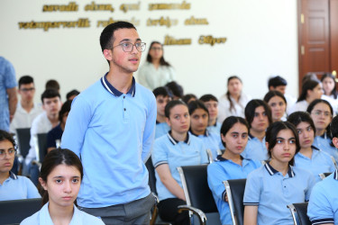 Binəqədi rayonu 248 № li tam orta məktəbdə  "Narkotiksiz gələcək naminə!” mövzusunda növbəti maarifləndirici tədbir keçirildi