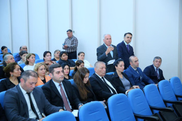 09 oktyabr 2025-ci il tarixində Binəqədi Rayon İcra Hakimiyyətinin başçısı Elxan Allahverdiyevin Binəqədi qəsəbə sakinləri ilə səyyar qəbulu keçirildi