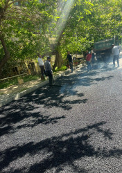Binəqədi Rayon İcra Hakimiyyəti təşkilatçılığı ilə Azərbaycan Avtomobil Yolları Dövlət Agentliyi tərəfindən rayonun müxtəlif ərazilərində asfaltlama işləri davam etdirilir