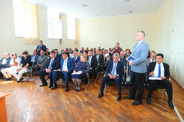 16 iyul 2026-cı il tarixində Binəqədi Rayon İcra Hakimiyyətinin başçısı Elxan Allahverdiyevin Biləcəri qəsəbəsinin sakinləri ilə səyyar qəbulu keçirildi