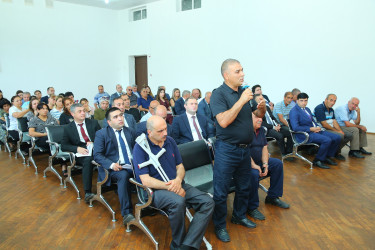 10 iyul 2025-ci il tarixində Binəqədi Rayon İcra Hakimiyyətinin başçısı Elxan Allahverdiyevin Biləcəri qəsəbə sakinləri ilə səyyar qəbulu keçirildi