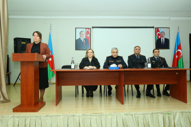 Binəqədi rayonu 83 №-li məktəb-liseydə "Narkotiksiz gələcək naminə!” mövzusunda tədbir keçirildi