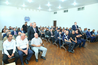 10 iyul 2025-ci il tarixində Binəqədi Rayon İcra Hakimiyyətinin başçısı Elxan Allahverdiyevin Biləcəri qəsəbə sakinləri ilə səyyar qəbulu keçirildi