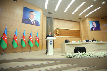Binəqədi Rayon İcra Hakimiyyətində Azərbaycan Respublikasının Prezidenti cənab İlham Əliyevin Yeni  Azərbaycan Partiyasının VIII Qurultayındakı çıxışından irəli gələn vəzifələrə həsr olunmuş müşavirə keçirildi