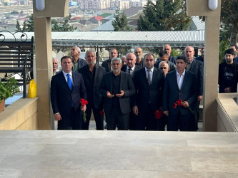 Şəhid Quliyev Ramil Rizvan oğlunun şəhadətinin ildönümü ilə əlaqədar məzarı ziyarət olundu