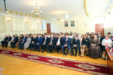 Binəqədi rayonu General Əliağa Şıxlinski adına 135 nömrəli məktəbin 55 illik yubileyi təntənə ilə qeyd olundu